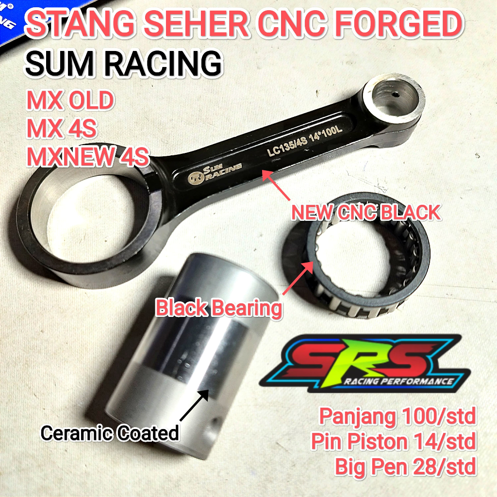 Jual Stang seher Connecting rod ATAKA JUPITER MX OLD 4S MXKING MXNEW ...