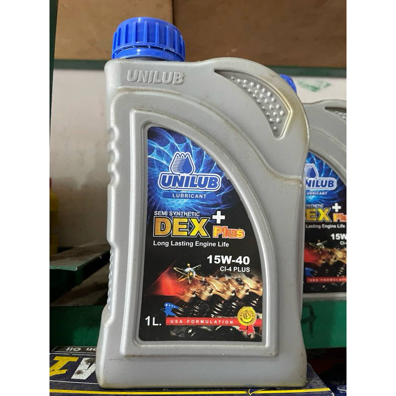 Jual Oli Unilub Dexplus Semi Synthetic 15W-40 Mesin Diesel | 1 Liter ...