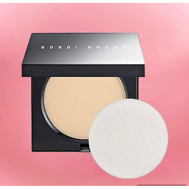 BOBBI BROWN Sheer Finish Pressed Powder – Pale Yellow, 9 G, Mattierender Kompaktpuder