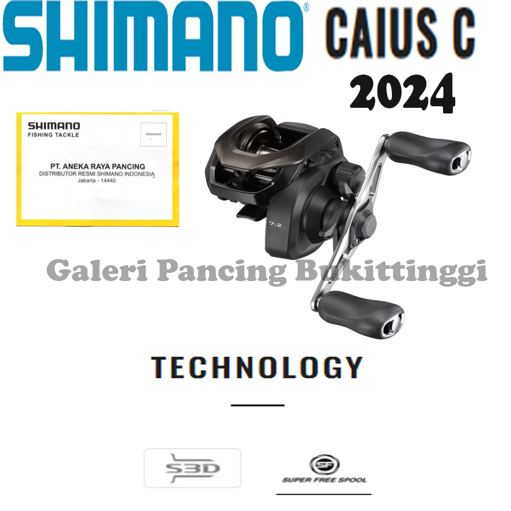 harga reel bc shimano caius 201 Casting – Real Deal Tackle Shimano 24 Caius Baitcast Reel – Fast Jual reel bc shimano Harga