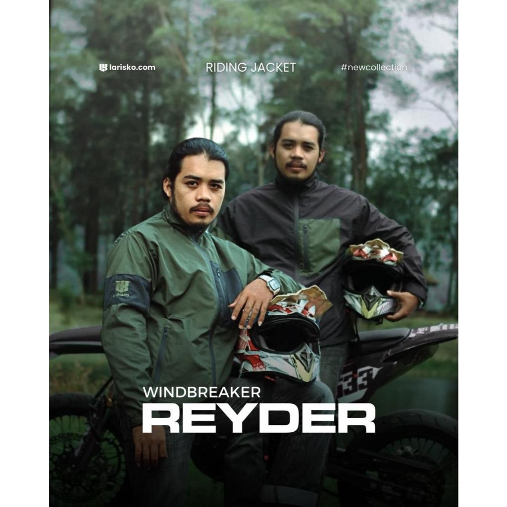 Jual Larisko Jaket Motor Reyder Premium Waterproof Windproof | Shopee ...