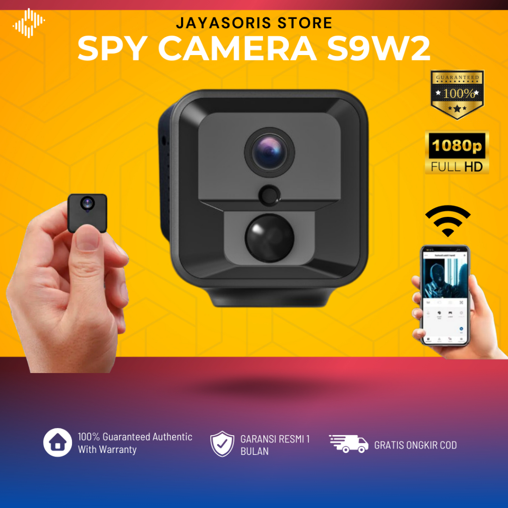 Jual KAMERA PENGINTAI MINI KECIL WIFI TANPA KABEL JARAK JAUH CCTV MINI ...