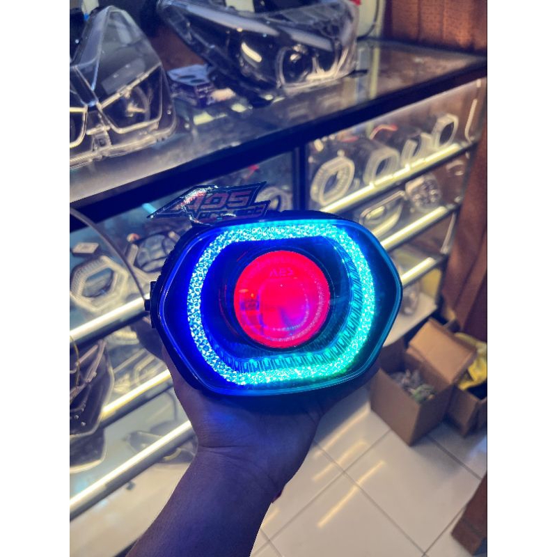 Jual LAMPU BILED HONDA STYLO TERBARU SHROD 5D CRYSTAL RGB | Shopee ...