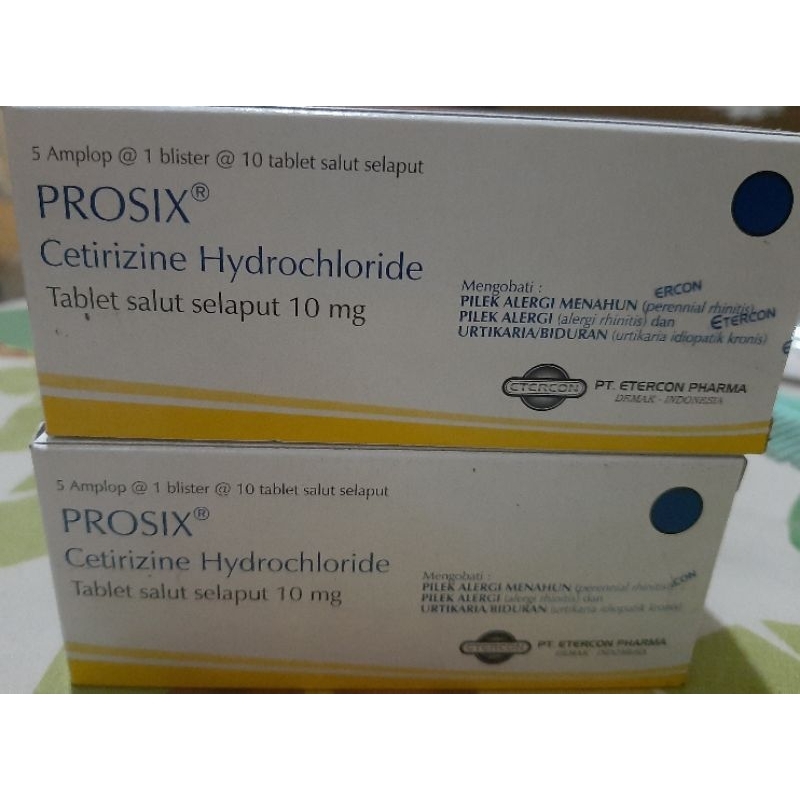 Jual prosix anti alerg(1box/5strip) | Shopee Indonesia