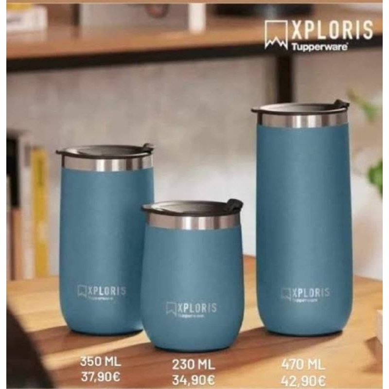 Jual Tupperware Xploris Thermal Tumbler 470 ml (1 Pcs) / Thermos ...