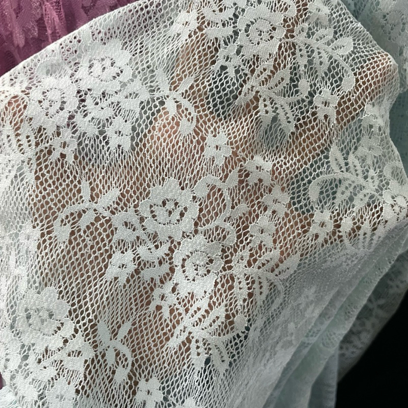 Jual kain rajut brokat motif bunga premium - kain rajut motif - kain ...