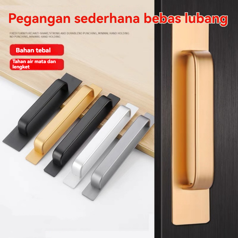 Jual Gagang Handle Handel Tempel Aluminium, Tarikan Gagang Pintu Plat ...