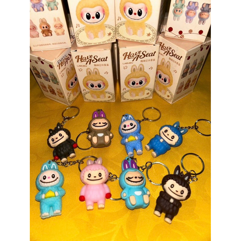 Jual Blind Box Labubu Have a Seat // Gantungan Kunci Labubu Have a Seat ...