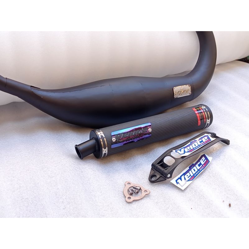 Jual KNALPOT NINJA RR R SS BLACK SERIES SILENCER CARBON PREMIUM MODEL ...