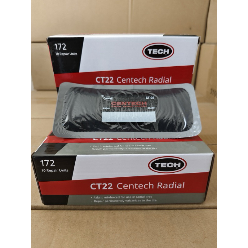 Jual TECH 172 CT22 Centech Radial Repair 75mm x 165mm (10pcs/box) Patch ...