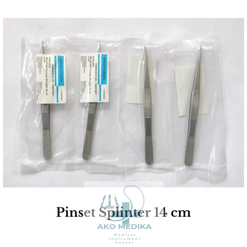 Jual Pinset Splinter Lurus 14 cm MARWA Stainless Steel / Splinter ...