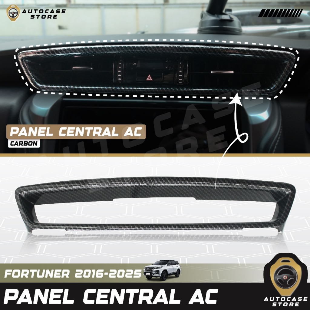 Jual PANEL CENTRAL AC FORTUNER 2016-2025 CARBON | Shopee Indonesia
