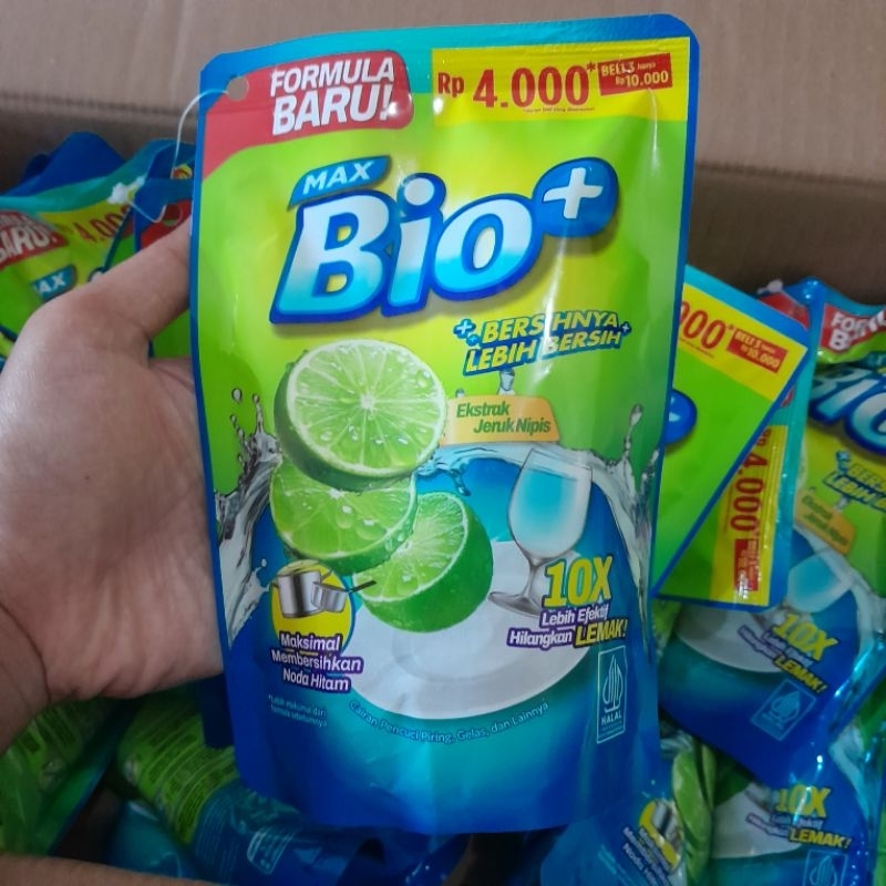 Jual MAX BIO+ 210ML | MAX BIO PLUS 210ML | MAX BIO PLUS CUCI PIRING ...