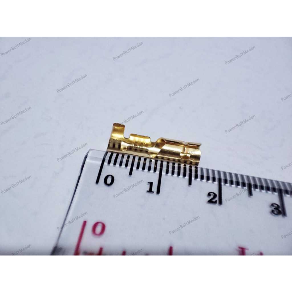 Jual (2 buah) Terminal Bulat Negatif Skun Kabel Bulat Betina | Shopee ...