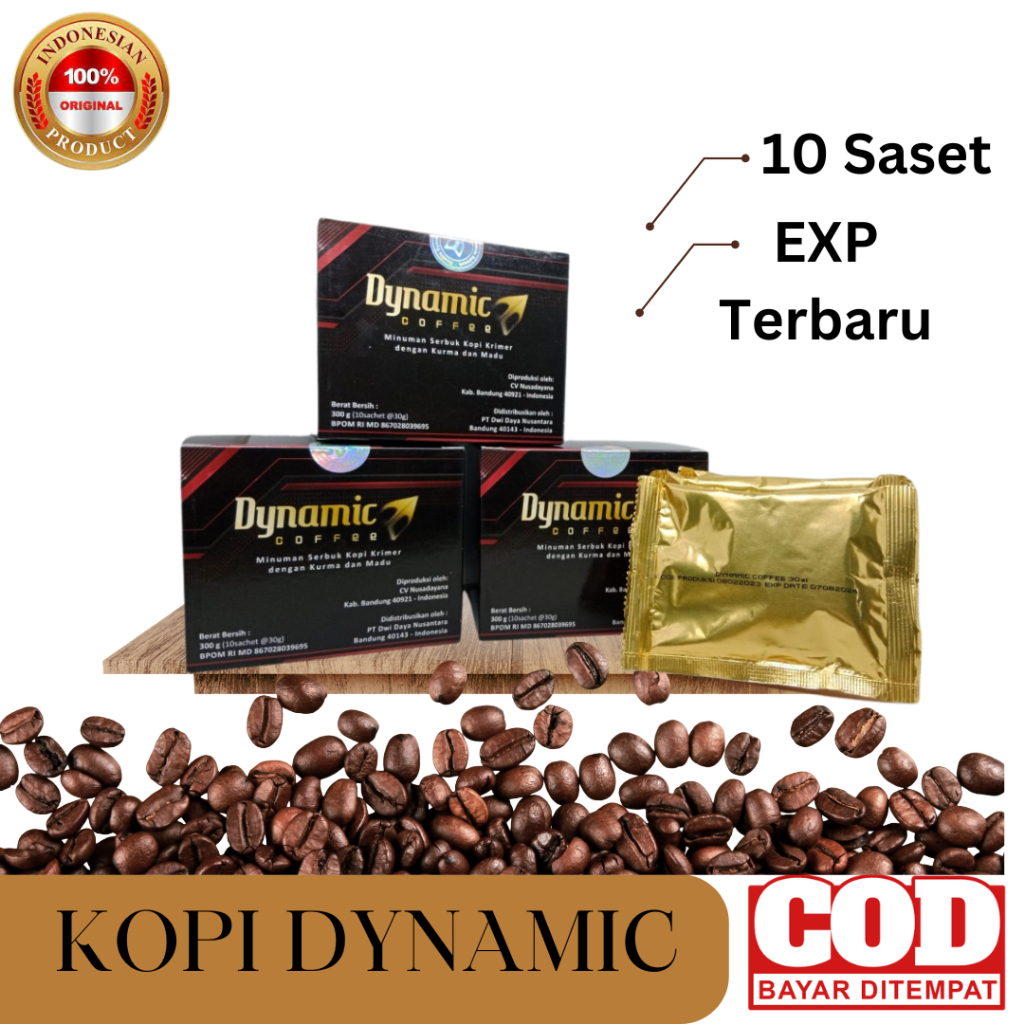 Jual Coffee Dynamic 10 Sachet | Shopee Indonesia