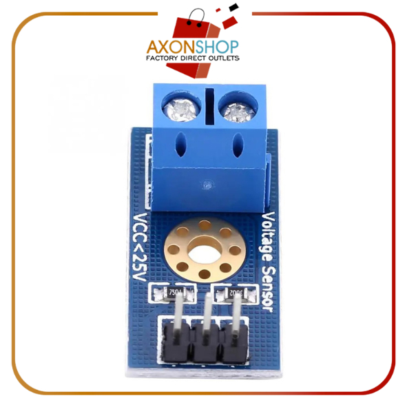 Jual AXON Voltage Module 0-25V DC Voltase Uno Volt Modul Sensor ...