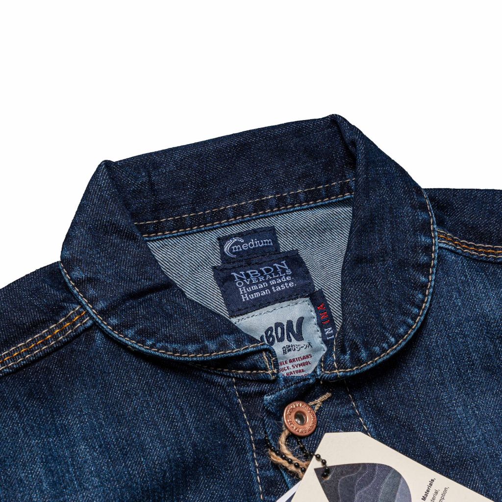 Jual SPRINGFIELD x Badjatex BCI Cotton Trucker - Indigo 2.0 | Shopee ...