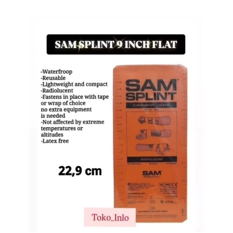 Jual SAM Splint 9 inch/Penyangga (22,9cm) | Shopee Indonesia