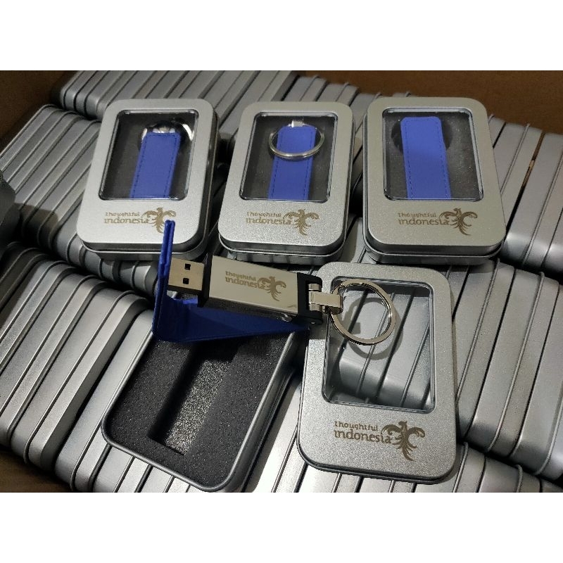 Jual Flashdisk USB Kulit Ready 8GB | 16GB | 32GB FREE CUSTOM | Shopee ...