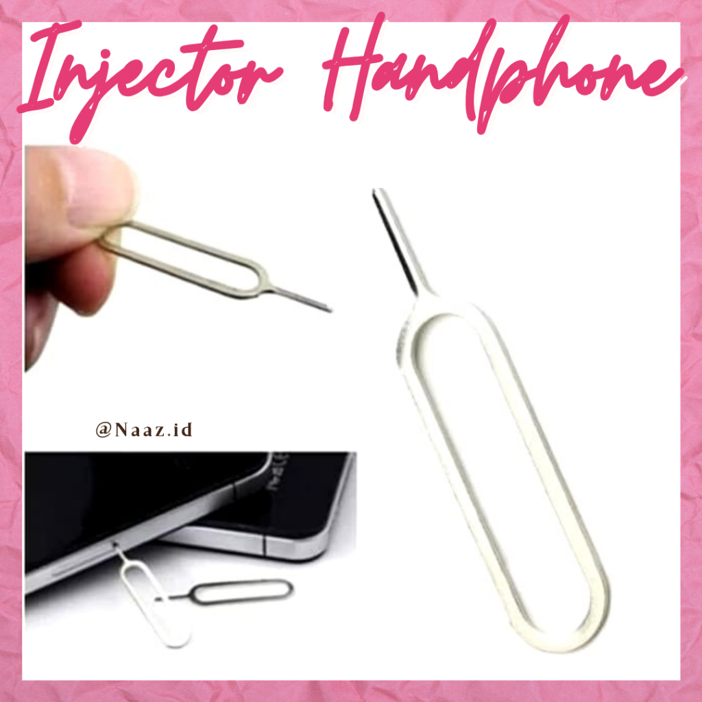 Jual [ COD ] JARUM PIN TUSUK SIM CARD INJECTOR ALAT PEMBUKA NOSI SIM ...