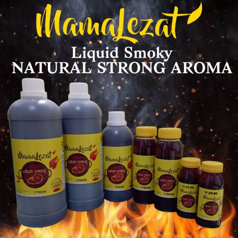 Jual RB Asap Cair MamaLezat Smoke Flavor Sei Matang Terbakar Liquid ...