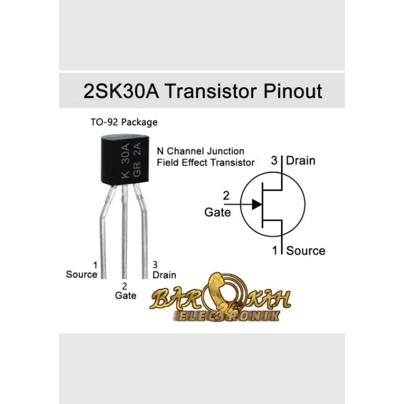 Jual TRANSISTOR PINOUT 2SK30A | Shopee Indonesia