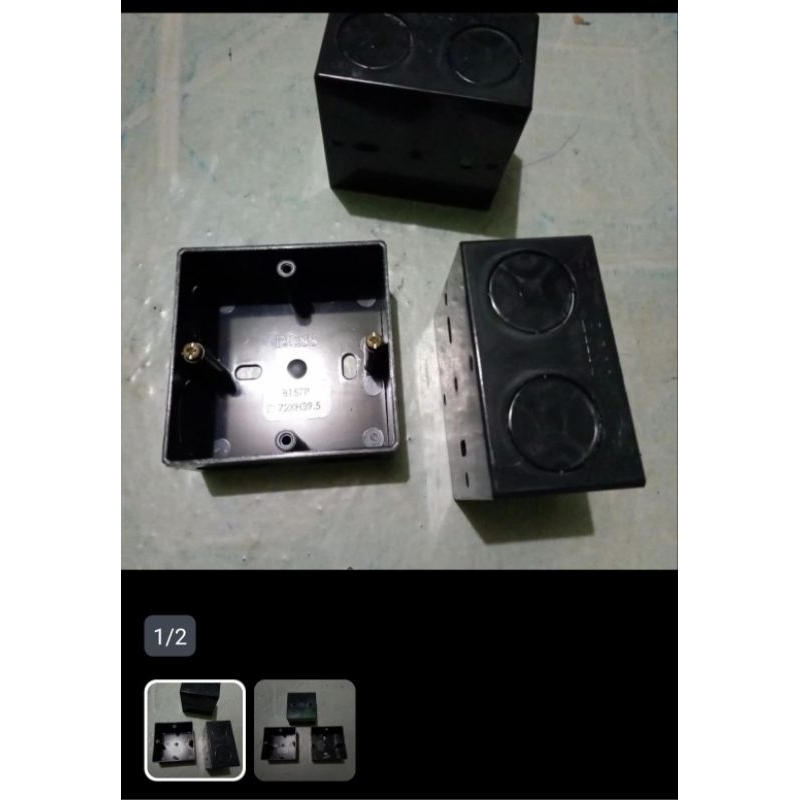 Jual inbow 1gang / inbow / dalam tembok merek boss tipe-b157p | Shopee ...