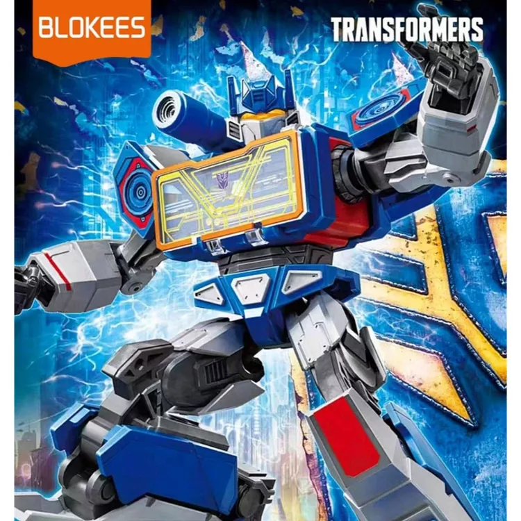 Hasbroo Blokees Transformer One Classic Class Soundwave Figure