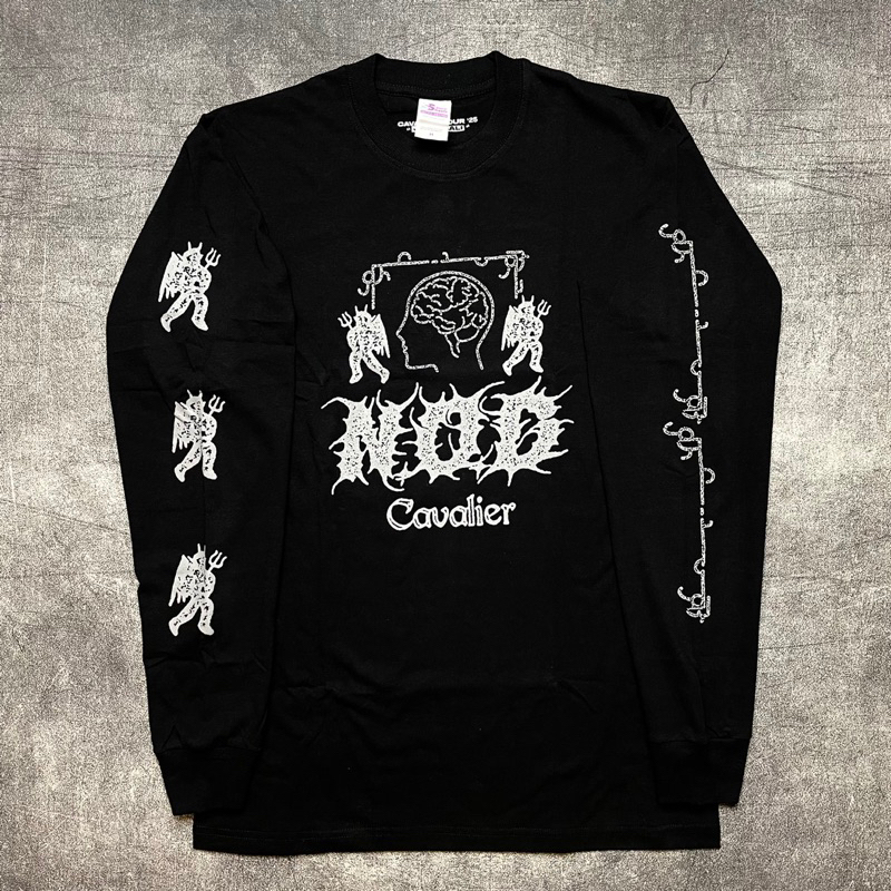 Jual Long Sleeve NOD - CAVALIER TOUR '25 BLACK Official Merchandise ...