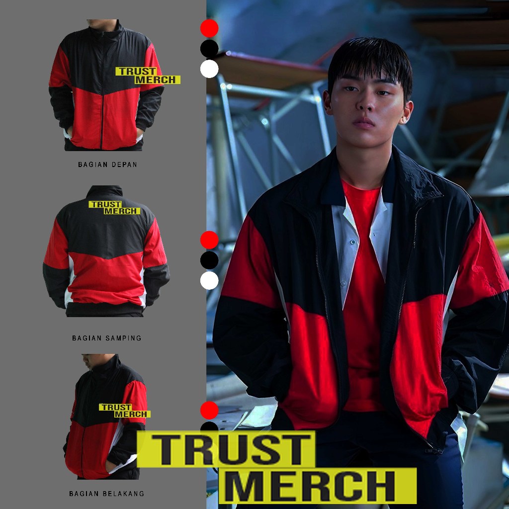 Jual Jaket Parka Weak Hero Ahn Suho Ahn su-ho Outfit Unisex Fake Brand ...