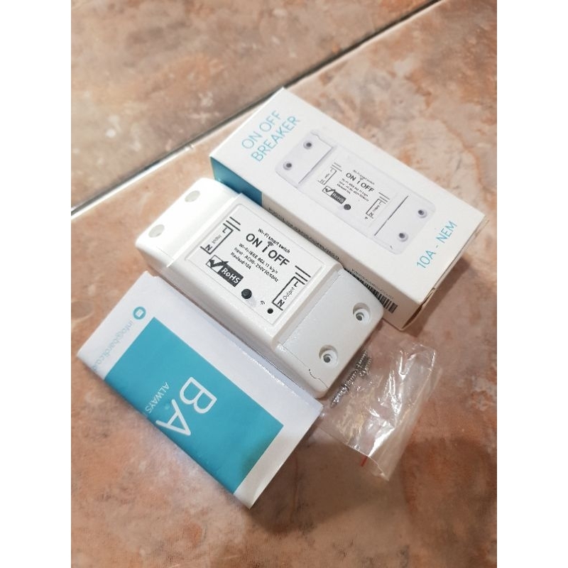 Jual BARDI Smart BREAKER ON OFF Switch Wireless IoT Home Automation. 2 ...