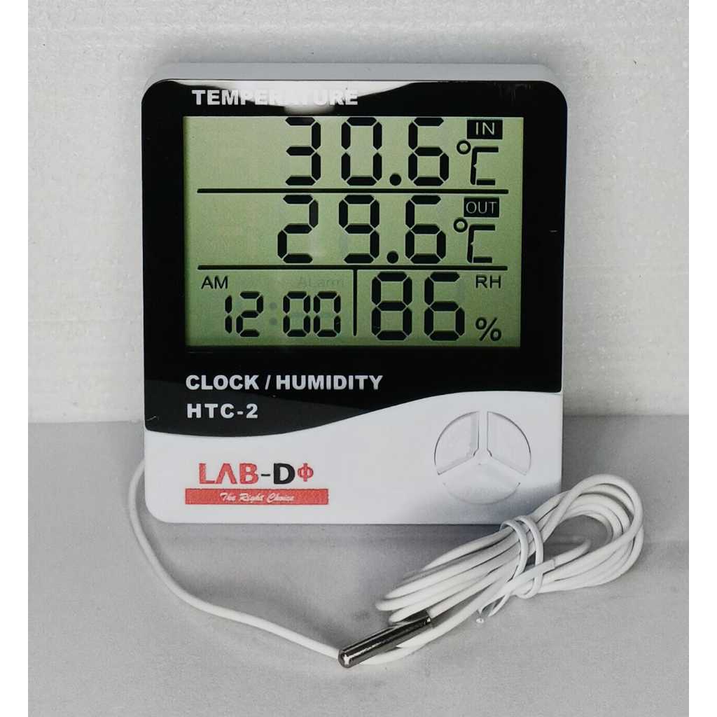 Jual Thermometer Hygrometer Suhu Ruangan Apotek,Laboratorium,Kantor LAB ...
