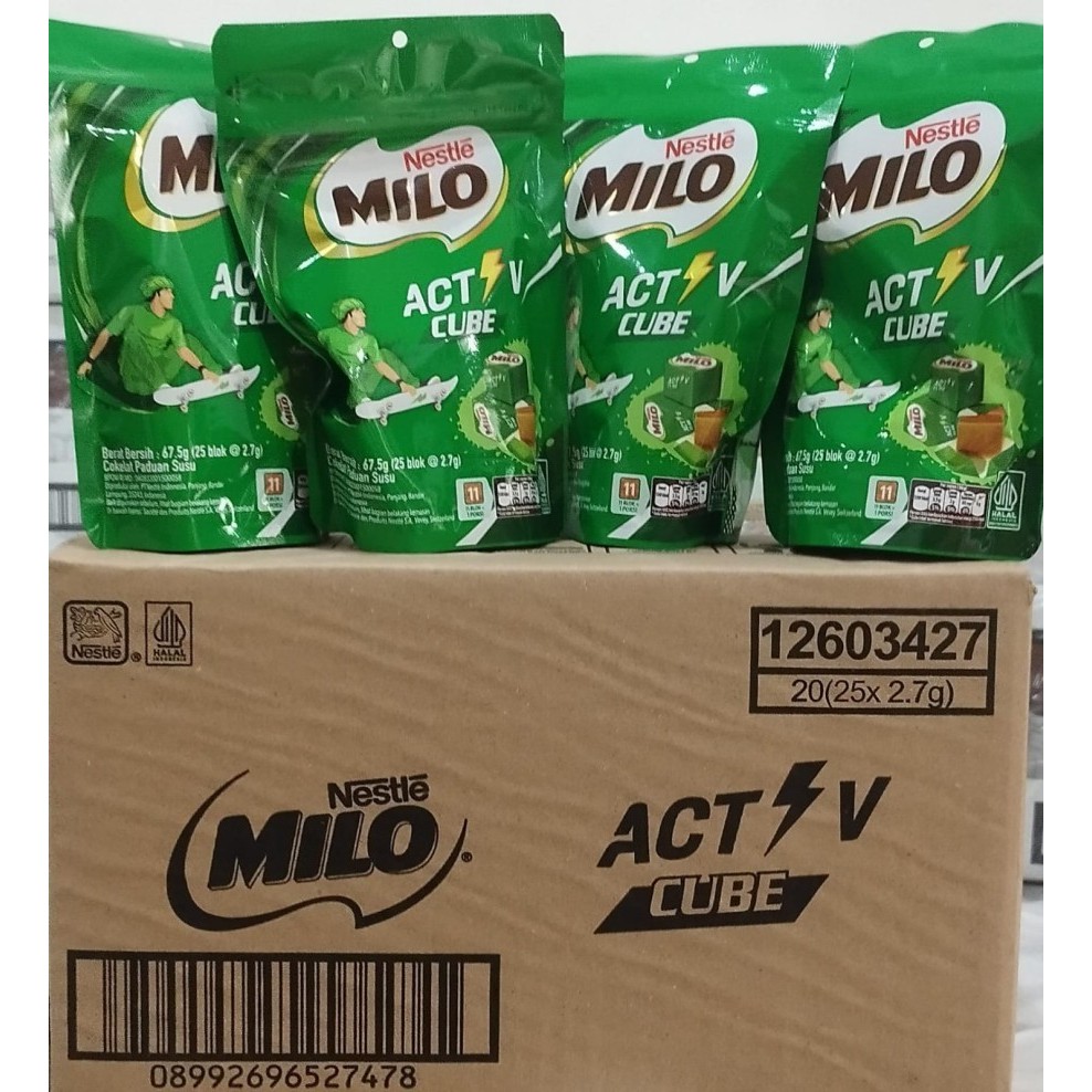 Jual Milo Cube 100 Pcs Terlengkap & Harga Terbaru Juli 2026 | Shopee ...