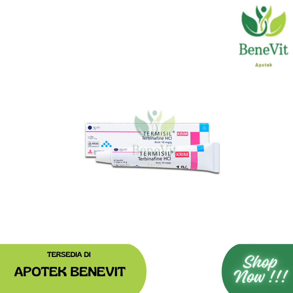 Jual TERMISIL CREAM 10g- anti jamur | Shopee Indonesia