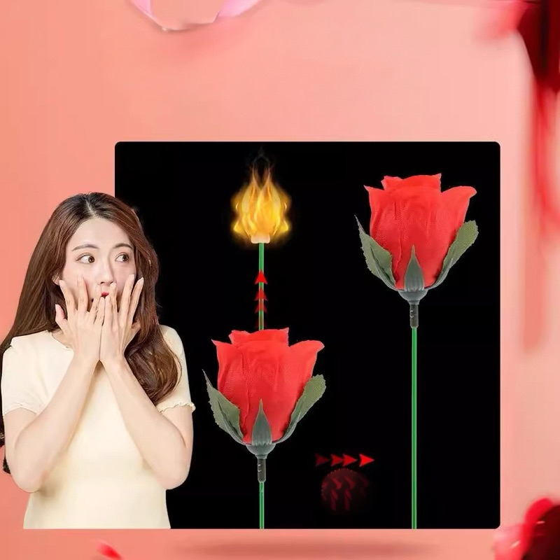 Jual torch to rose (alat sulap bunga mawar api) | Shopee Indonesia