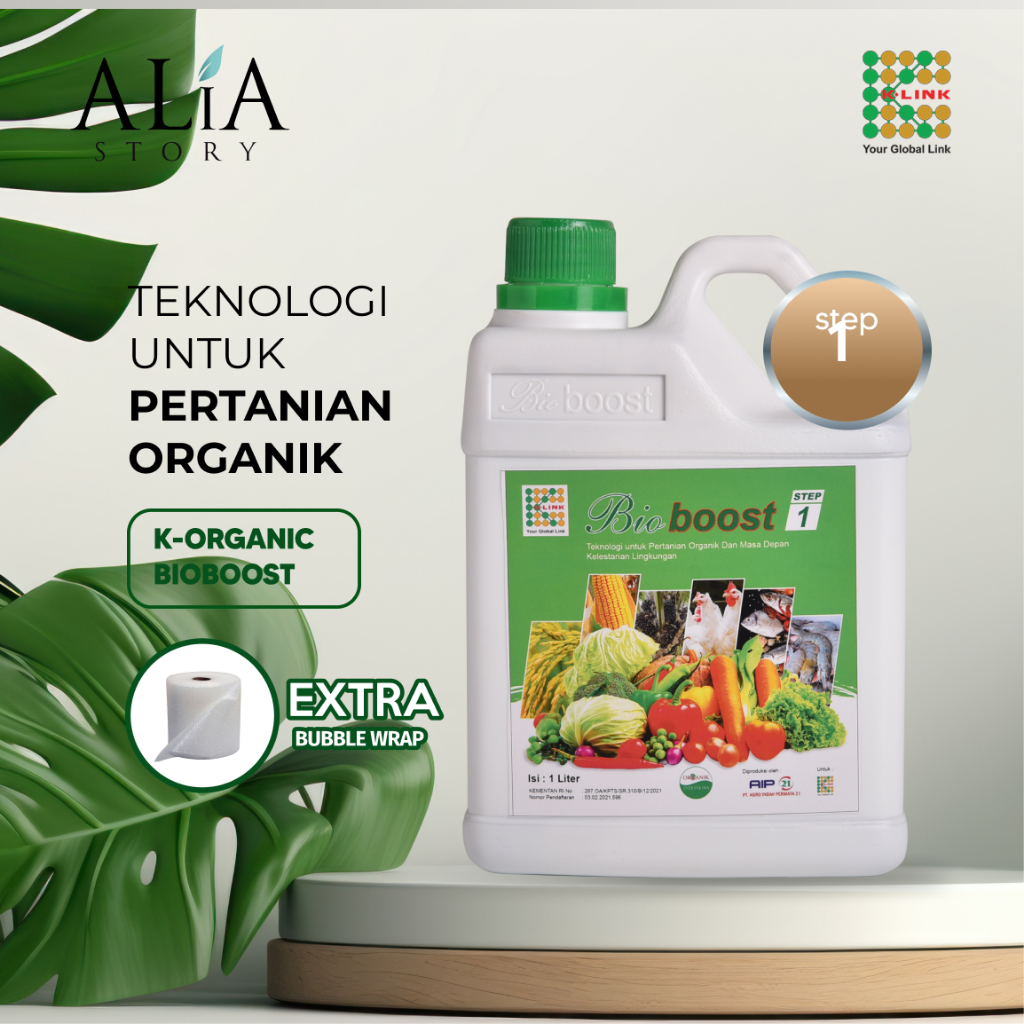 Jual K-BioBoost (Step 1) K Link Original (1 Liter) Perbaiki pH Tanah ...