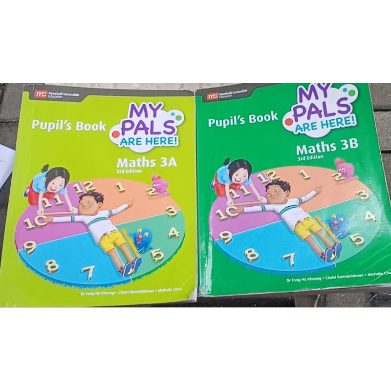 Jual Buku my pals are here math 3A / 3B pupil's [ buku bekas ) | Shopee ...