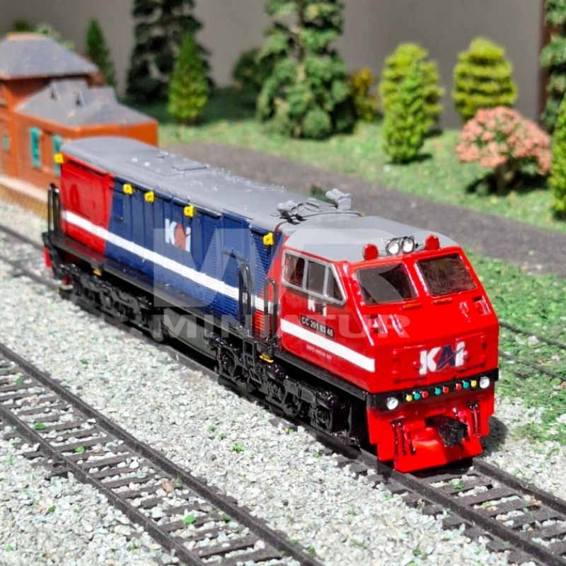 Jual Miniatur Lokomotif Kereta Api Indonesia KAI CC201 RnB Skala HO ...