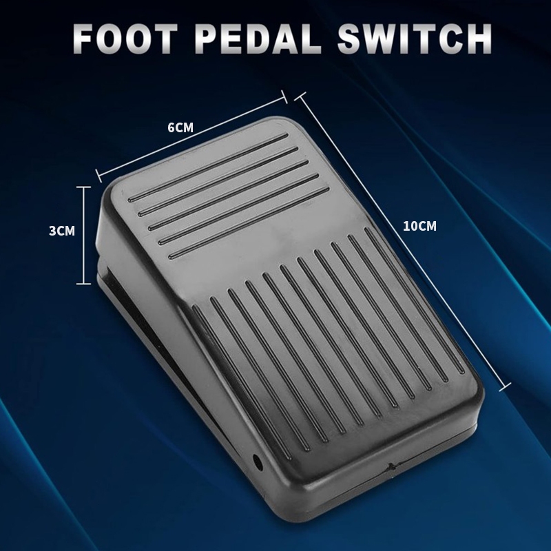 Jual Pedal Tatto Push-On Push-Off Foot Switch Pedal With Clip Cord ...