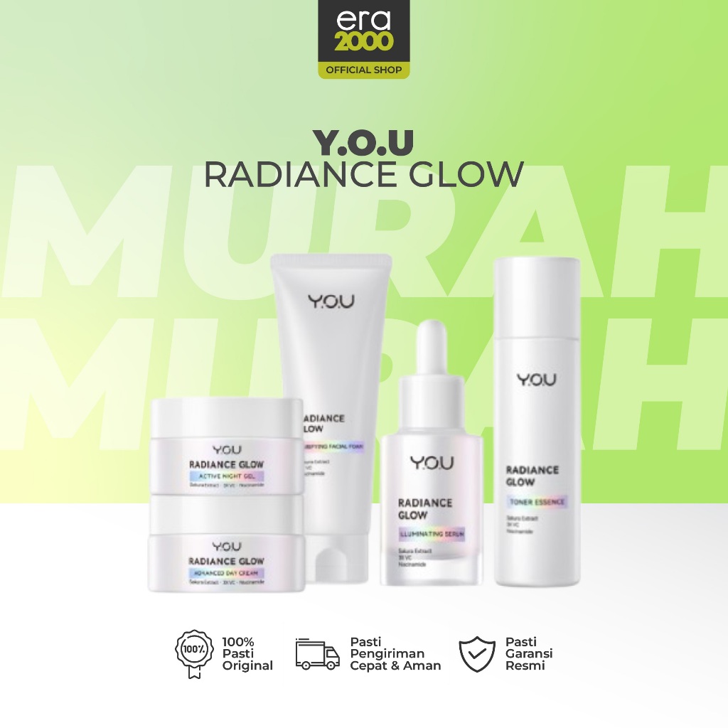 Jual Era 2000-Y.O.U Radiance Glow Illuminating Serum, Glow Advanced Day ...
