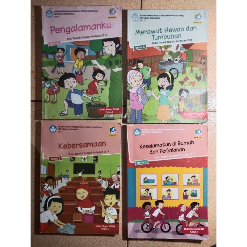 Jual BUKU TEMATIK TERPADU kelas II 2 SD kurikulum 2013 edisi revisi ...
