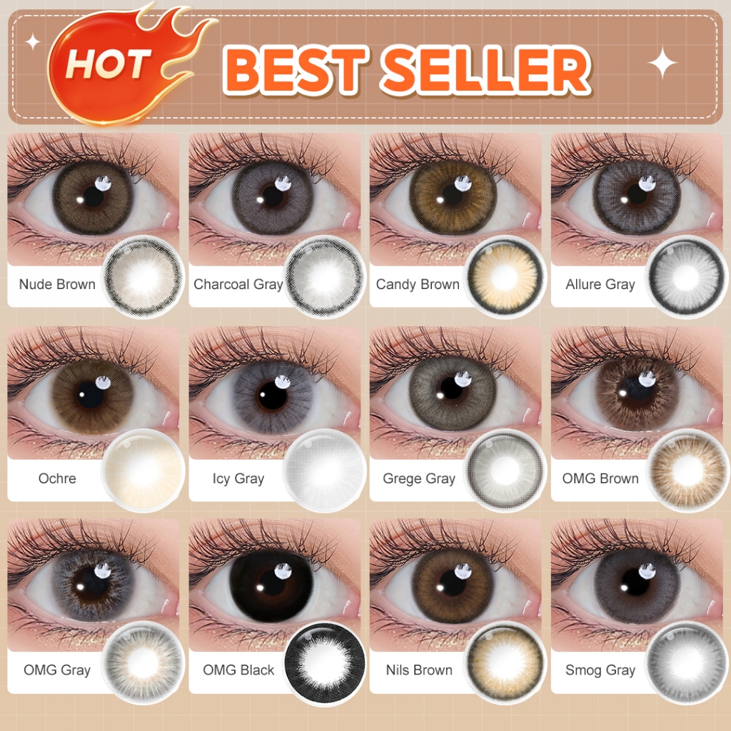 Jual Magister softlens normal sepasang 14.0-14.5 mm natural no ring ...