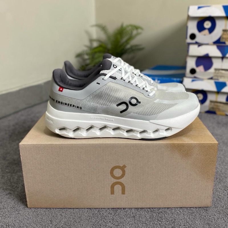 Jual ON CLOUD SURFER NEXT GREY WHITE | Shopee Indonesia