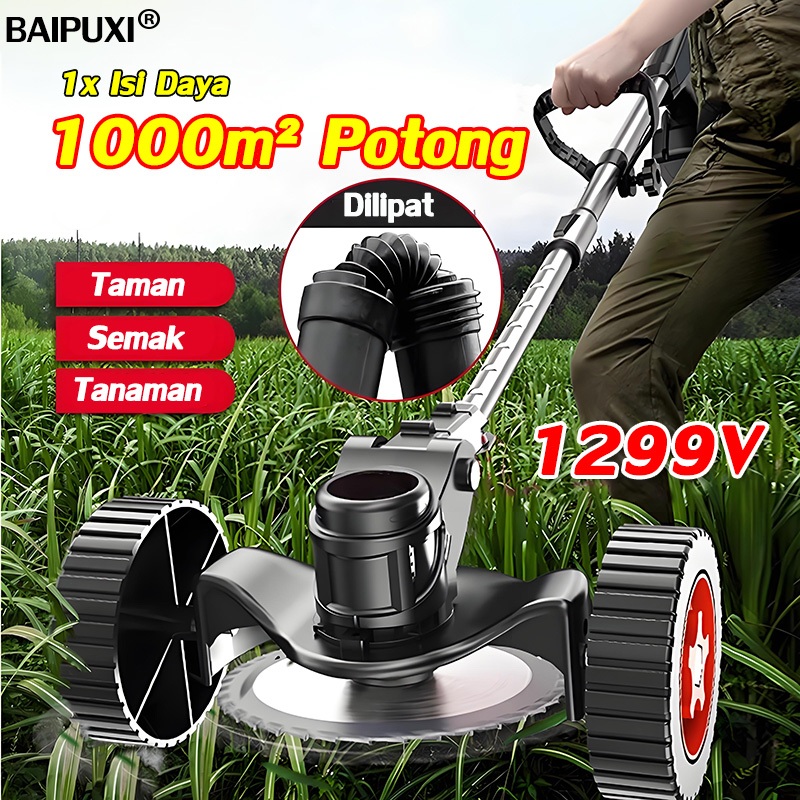 Jual ⚡Cepat Kuat 1299V⚡KUALITAS JERMAN BAIPUXI 48V Mesin Pemotong ...