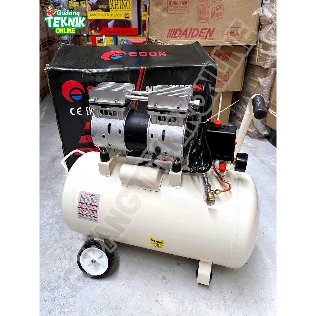 Jual Kompresor Angin OILESS 50L EDON ED550-50L LISTRIK / Kompresor ...