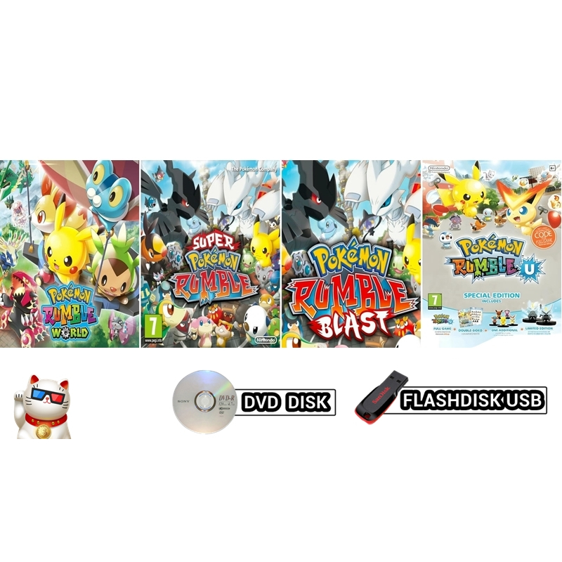 Jual Pokemon Rumble ISI 4 GAME untuk Komputer PC Laptop Notebook ...