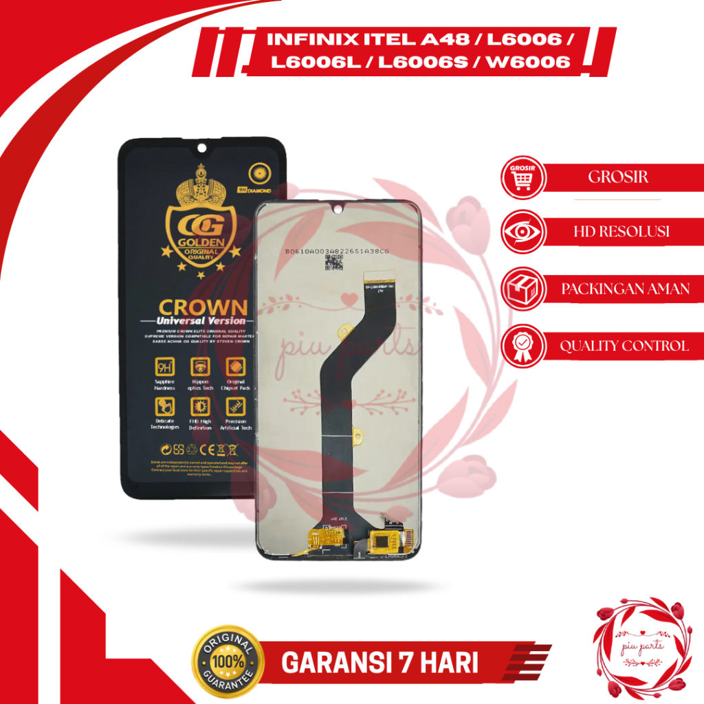 Jual LCD INFINIX ITEL A48 / L6006 / L6006L / L6006F /L6006S / W6006 ...