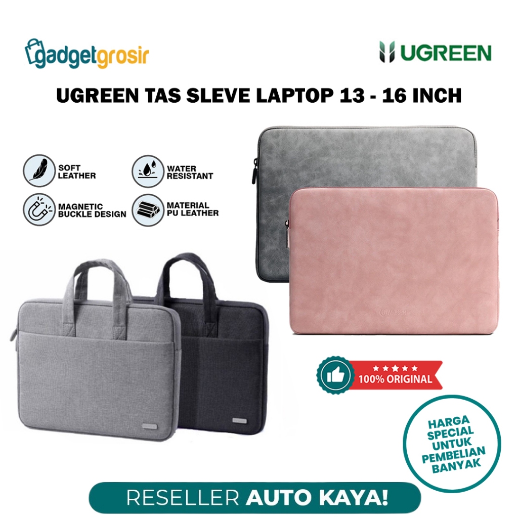 Jual UGREEN Tas Laptop 13 Inch - 16 Inch Sleve Sarung Notebook ...