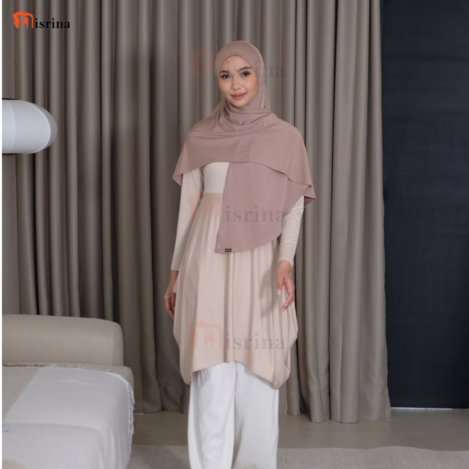 Jual Nisrina Inner Tunik Riana - Manset Olahraga Alisa Athleisure Top ...