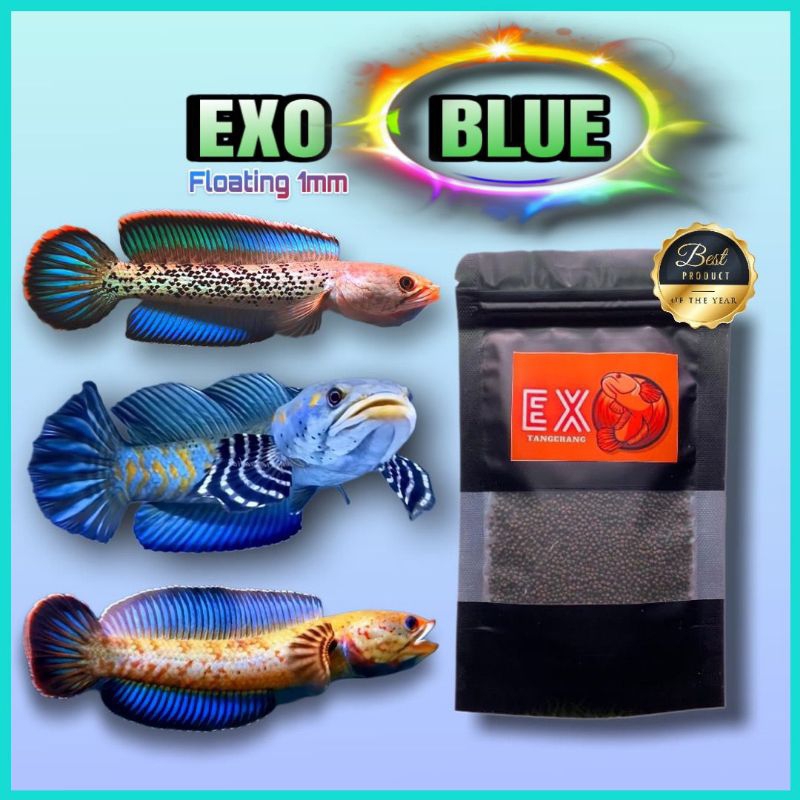 Jual Pellet EXO Blue Floating 1mm | Shopee Indonesia